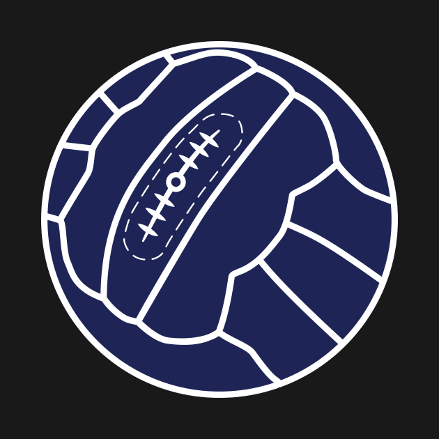 Tottenham Vintage Football by TRNCreative