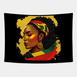 I Am Black History Woman 1 T-Shirt Tapestry