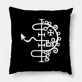 Asmoday sigil. Demonology. Demons seal. Asmodeus Pillow