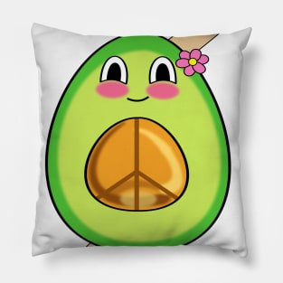 Make Guac Not War Pillow