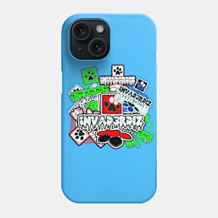 Invad3rDiz Wall of Paws Phone Case