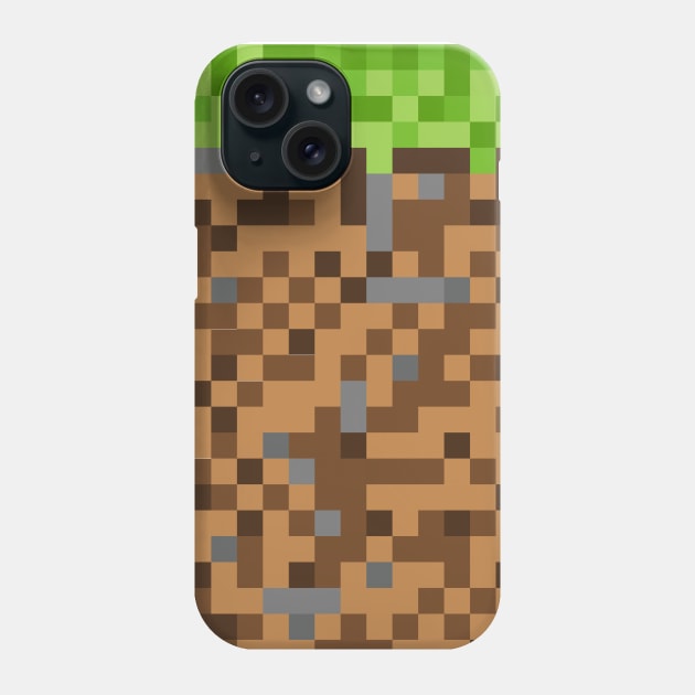 Video Game Blocks Phone Case by nickemporium1