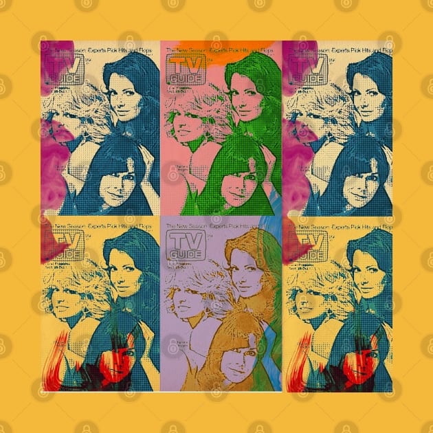 Charlie's Angels Pop Art by LiunaticFringe