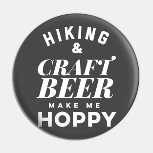 Hiking and Craft Beer make me hoppy. Pin