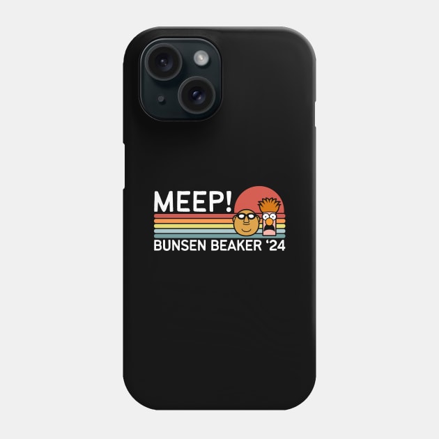 Bunsen And Beaker 2024 - Meep! Phone Case by thriftjd