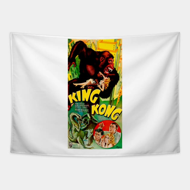 King Kong (1933) Tapestry by FilmCave