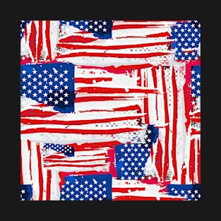 Grunge Patriotism T-Shirt