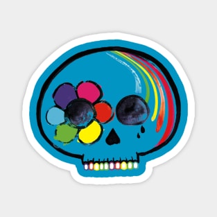 Crazy Skull Magnet