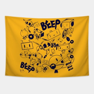 Beep Boop Tapestry