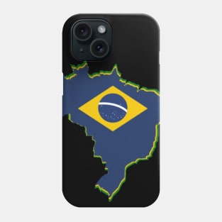 Brazil Country And Flag Phone Case