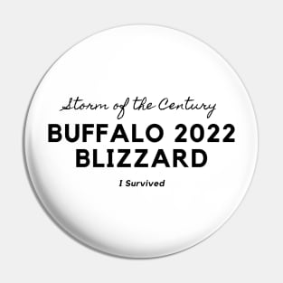 STORM OF THE CENTURY BUFFALO BLIZZARD 2022 Pin