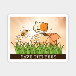 Save The Bees Magnet