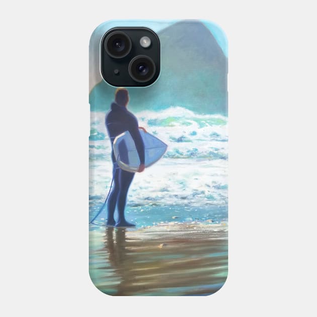 Surfs Up Phone Case by Abstrotica