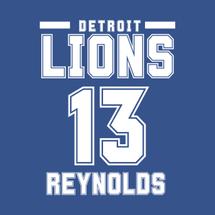 Detroit Lions REYNOLDS 13 American Football T-Shirt