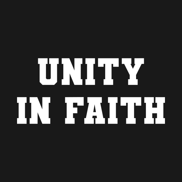 Islamic Quote Typography Unity in Faith by Muslimory