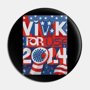 Vivek Ramaswamy Election 2024 USA Pin