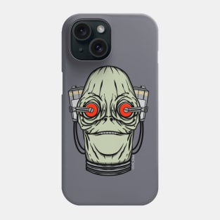 Tech Head Alien Phone Case