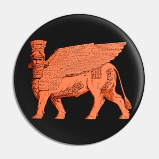 Asherbanapal lamassu Assyrian Bull Gate Pin