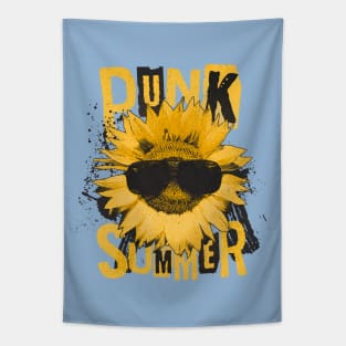 SUNFLOWER IN SHADES - PUNK SUMMER Tapestry