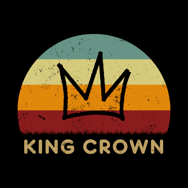 Basquiat King Crown by GoodIdeaTees