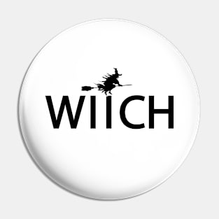 Witch being a witch design Pin