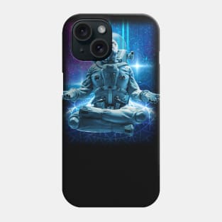 Meditating Astronaut Phone Case