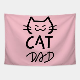 Cat Dad Meow Daddy Tapestry