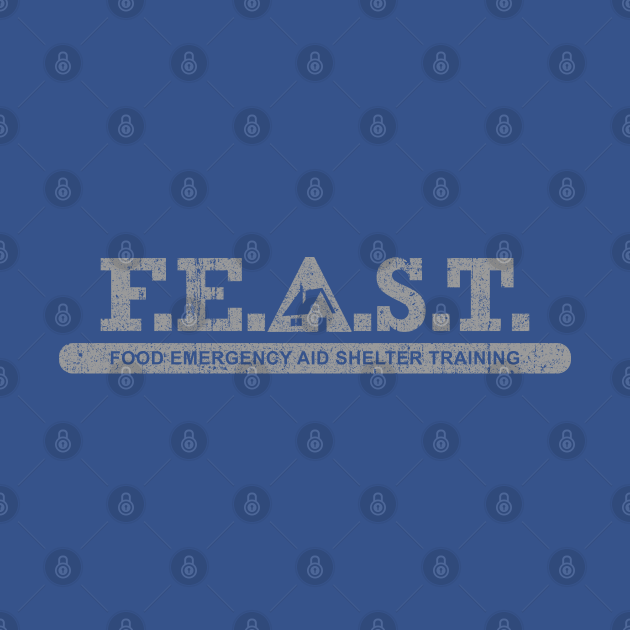 Discover F.E.A.S.T. - Food Emergency Aid Shelter Training - Spider Man - T-Shirt