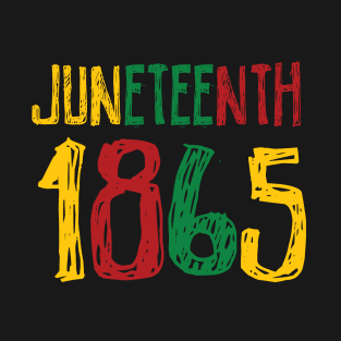 Freedom day Juneteenth 1865 T-Shirt