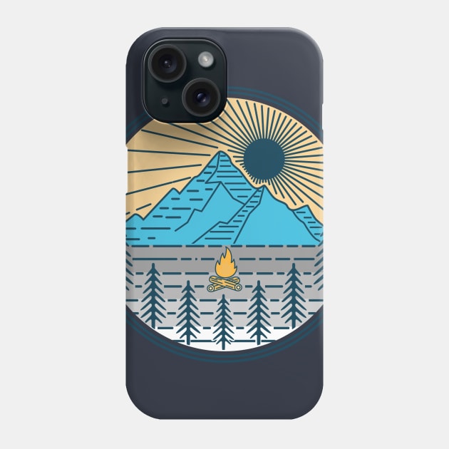 Mountain Climbing Phone Case by My Artsam