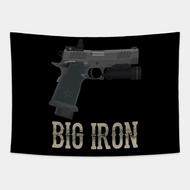 Big iron Tapestry by 752 Designs