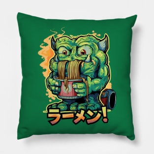 Monster Ramen Pillow