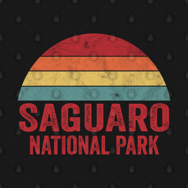 Discover Vintage Retro Saguaro National Park - Saguaro National Park - T-Shirt