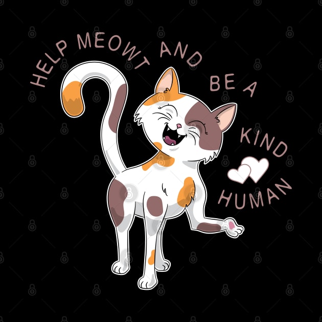 Help Meowt and be a Kind Human by Character Alley