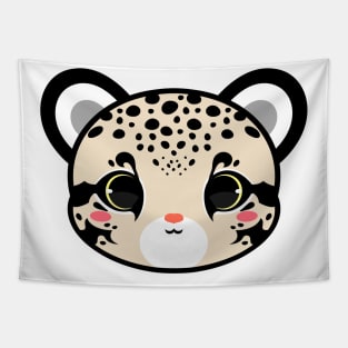 Cute Cloud Leopard Tapestry