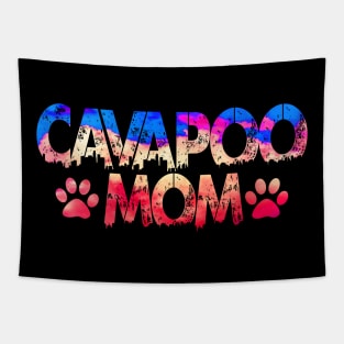 Cavapoo Mom Tapestry