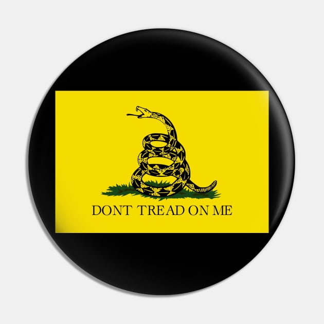 Don't Tread on Me - The Gadsden Flag Pin by Naves