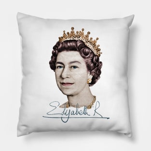 Queen Elizabeth II Pillow