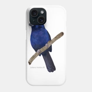 Ultramarine Grosbeak Bird Phone Case