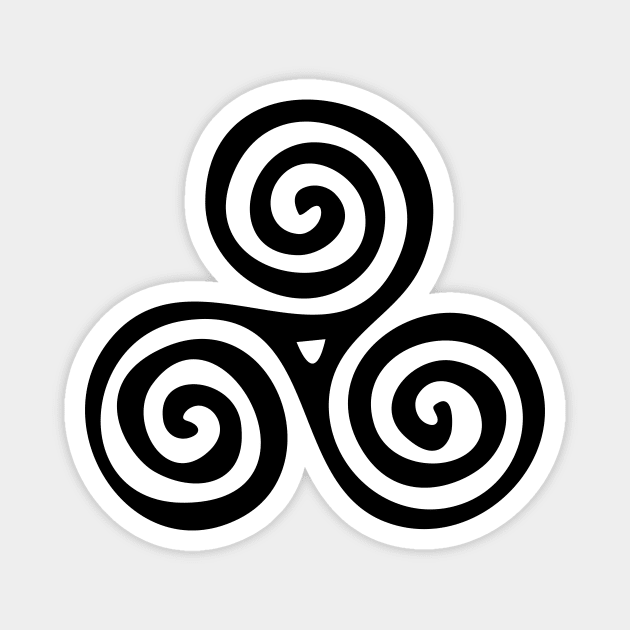 Triskelion Magnet by majoihart