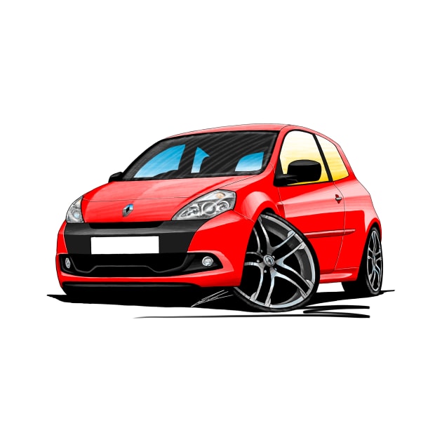 RenaultSport Clio 200 Red by y30man5