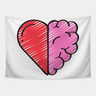 Brain and Heart Tapestry