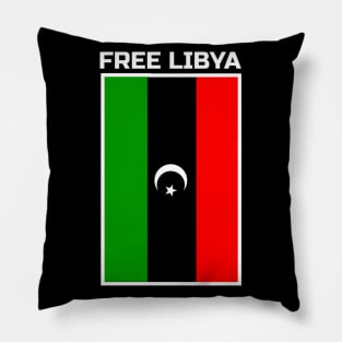 Free Libya Pillow