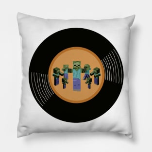 Vinyl - Minecraft Zombie (Zomhie heist) Pillow