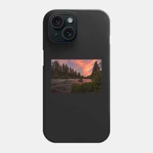 Subject at the Deschutes River, Oregon. Phone Case