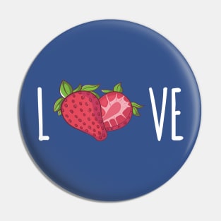 strawberry love 3 Pin