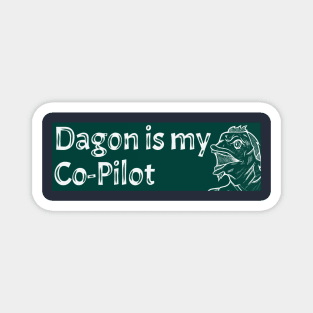 Dagon is my Co-Pilot (Sticker) Magnet