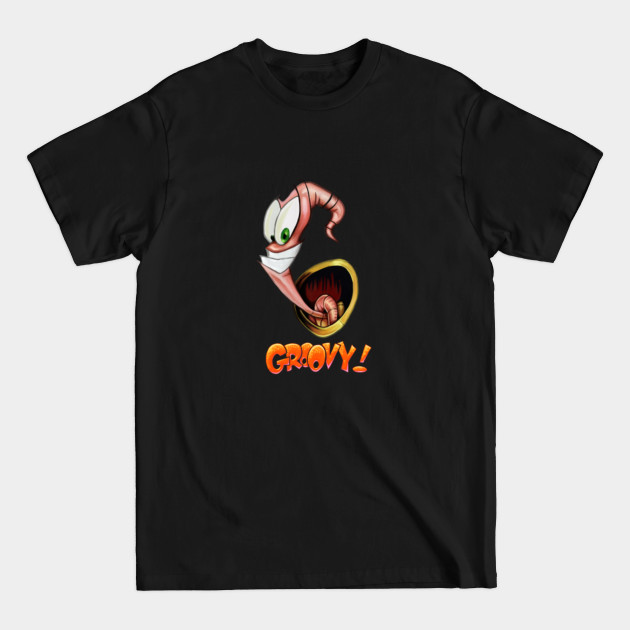 Discover Earthworm Jim - Videogames - T-Shirt