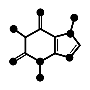 Caffeine Molecule T-Shirt