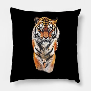 Rainforest Tigers Hidden Majesty Pillow